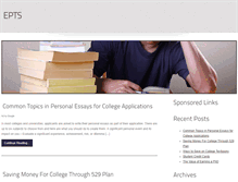 Tablet Screenshot of epts.com